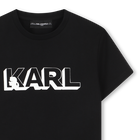 T-Shirt mit kurzen &Auml;rmeln KARL LAGERFELD KIDS 
                    JUNGE