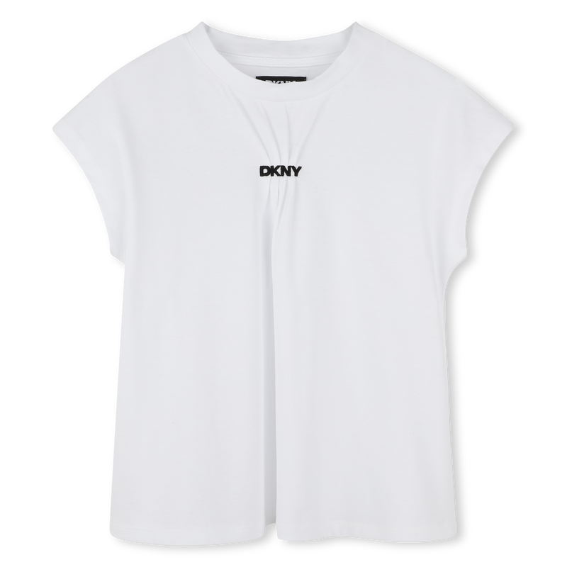 Flie&szlig;endes Baumwoll-T-Shirt DKNY 
                        M&Auml;DCHEN