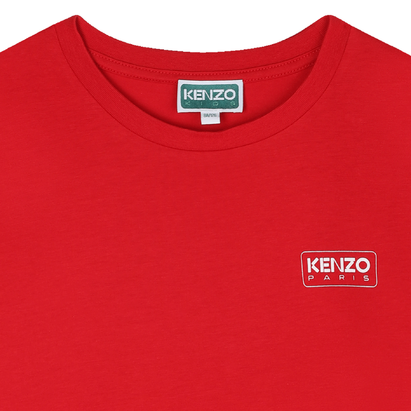 Kurz&auml;rmeliges T-Shirt KENZO KIDS 
                        M&Auml;DCHEN