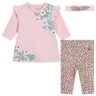 Kleid, Leggings und Stirnband KENZO KIDS 
                    M&Auml;DCHEN