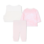 Set aus Hose, Weste und T-Shirt BOSS 
                    M&Auml;DCHEN