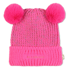 Doppelte Pompon-M&uuml;tze, ROSE, hi-res