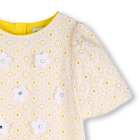 Kleid mit puff&auml;rmeln MARC JACOBS 
                    M&Auml;DCHEN