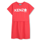 Bedrucktes kleid KENZO KIDS 
                    M&Auml;DCHEN