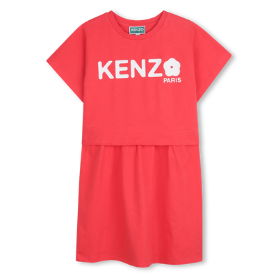 BEDRUCKTES KLEID KENZO KIDS M&Auml;DCHEN