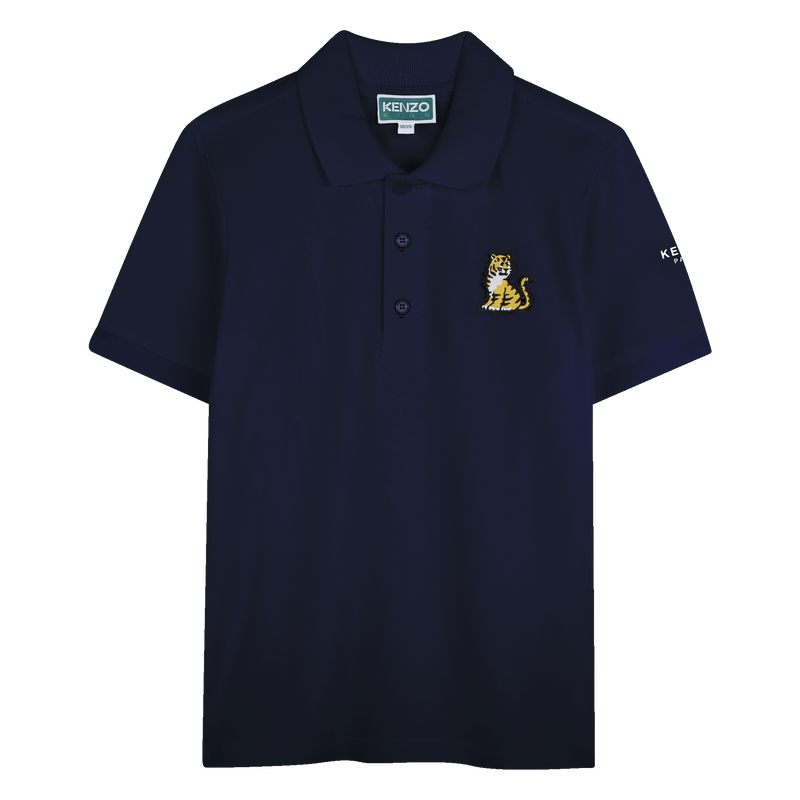 Kurz&auml;rmeliges Poloshirt KENZO KIDS 
                        UNISEX