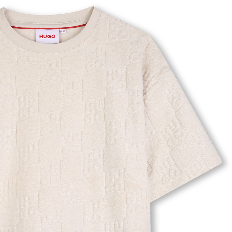 KURZ&Auml;RMELIGES T-SHIRT HUGO 
                        JUNGE