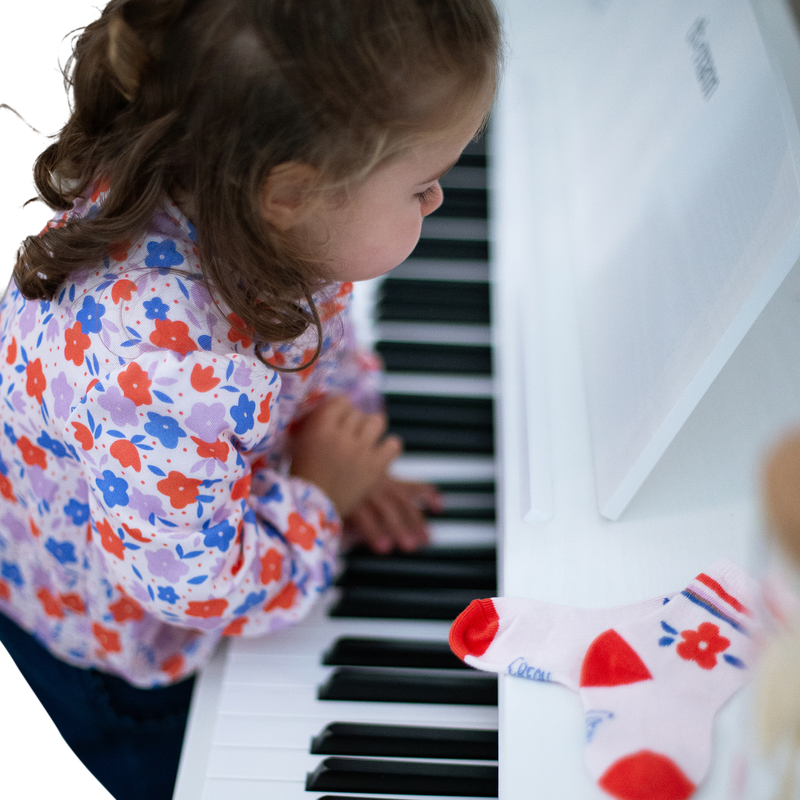 Hohe S&ouml;ckchen mit Motiv CARREMENT BEAU 
                        M&Auml;DCHEN