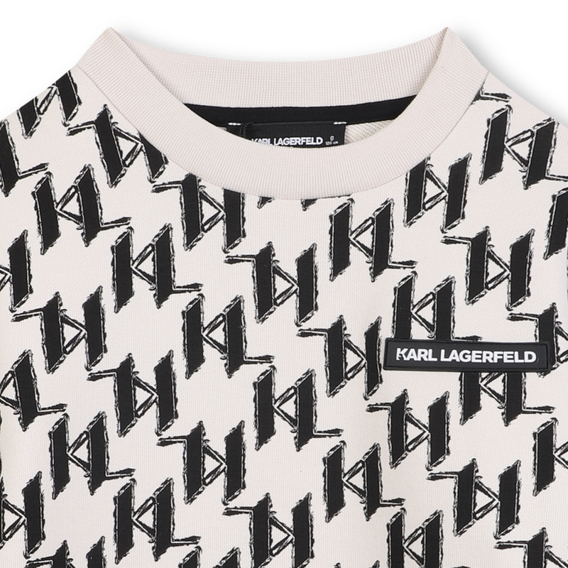 Sweatshirt aus Fleece KARL LAGERFELD KIDS 
                        JUNGE