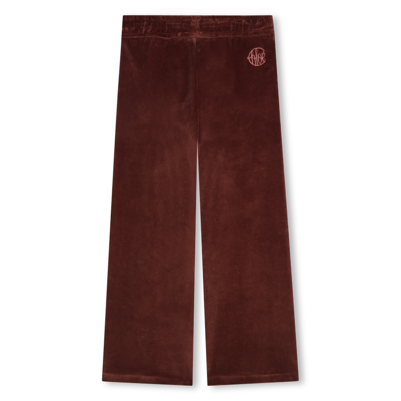 Hose aus Samt CHLOE 
                        M&Auml;DCHEN