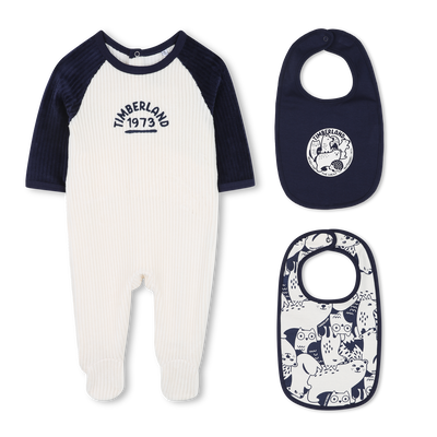 Bedruckter Pyjama und zwei L&auml;tzchen TIMBERLAND JUNGE