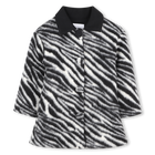 Langer Mantel mit Zebra-Vollmuster MARC JACOBS 
                    M&Auml;DCHEN