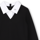 Langarmkleid KARL LAGERFELD KIDS 
                    M&Auml;DCHEN
