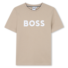 Kurz&auml;rmliges Baumwollshirt BOSS 
                    JUNGE