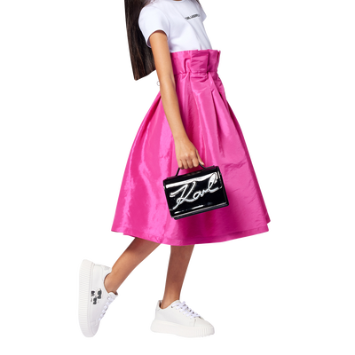 Verstellbare Magnet-Handtasche KARL LAGERFELD KIDS M&Auml;DCHEN