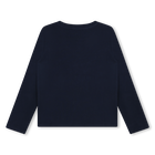 Langarm-T-Shirt aus Baumwolle MICHAEL KORS 
                    M&Auml;DCHEN