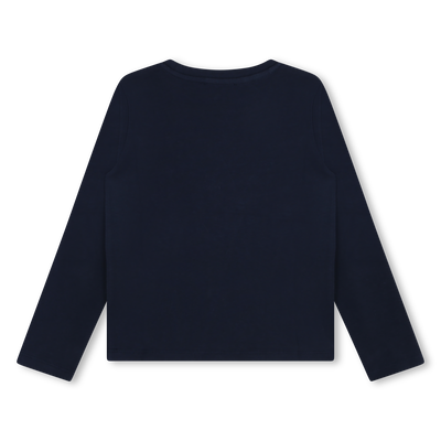 Langarm-T-Shirt aus Baumwolle MICHAEL KORS M&Auml;DCHEN