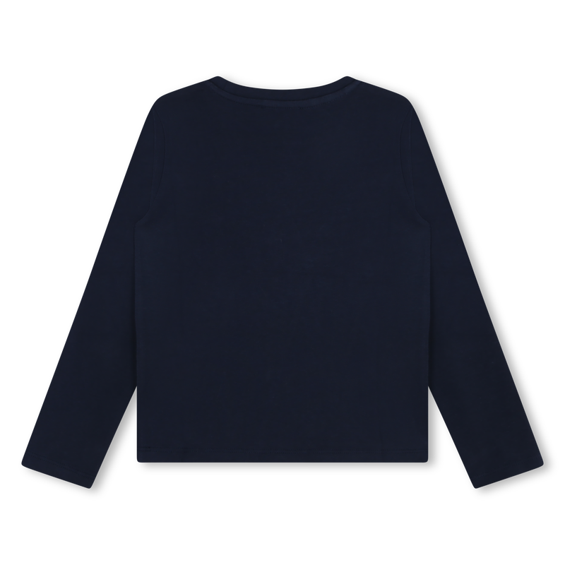 Langarm-T-Shirt aus Baumwolle MICHAEL KORS 
                        M&Auml;DCHEN