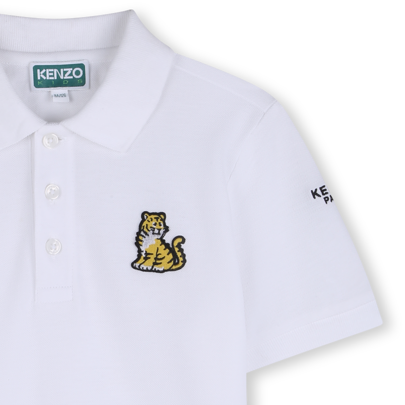 POLOSHIRT MIT ABZEICHEN UND STICKEREI KENZO KIDS 
                        UNISEX
