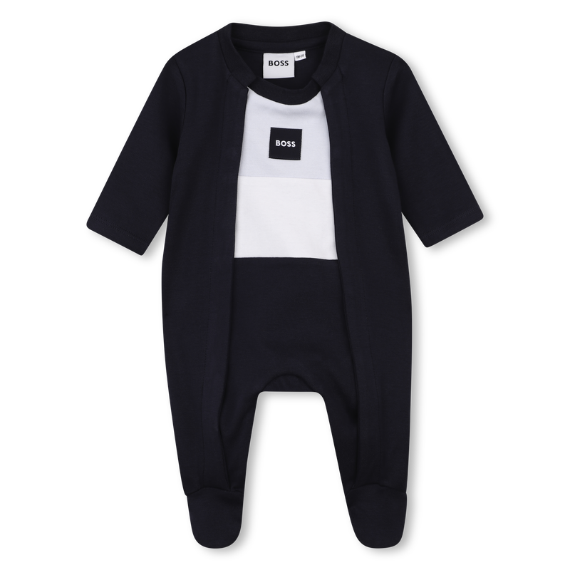 Pyjama-Set mit M&uuml;tze und L&auml;tzchen BOSS 
                        JUNGE