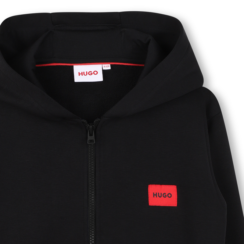 KAPUZENPULLOVER MIT REISSVERSCHLUSS HUGO 
                        JUNGE