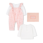 Set aus T-Shirt + Overall KENZO KIDS 
                    M&Auml;DCHEN