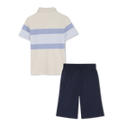 Polo + bermuda set BOSS 
                    JUNGE