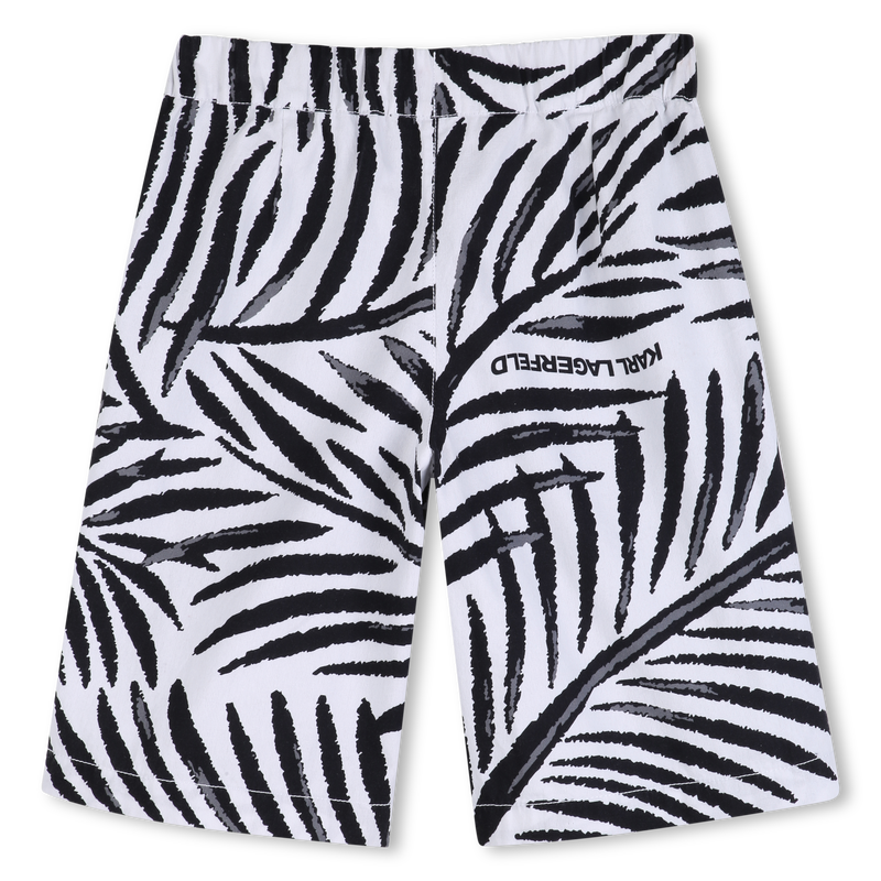 BERMUDASHORTS AUS POPELINE KARL LAGERFELD KIDS 
                        JUNGE