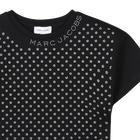 Baumwoll-T-Shirt mit Strass MARC JACOBS 
                    M&Auml;DCHEN