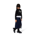 Sweatshirt mit Rundhalsausschnitt HUGO 
                    M&Auml;DCHEN