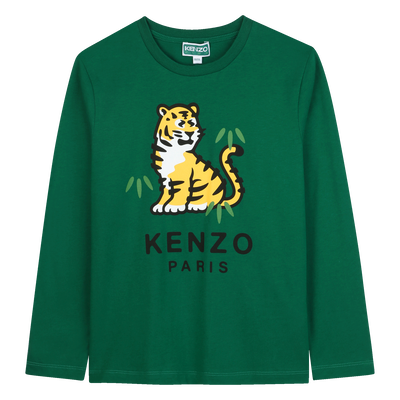 Langarm-T-Shirt KENZO KIDS JUNGE