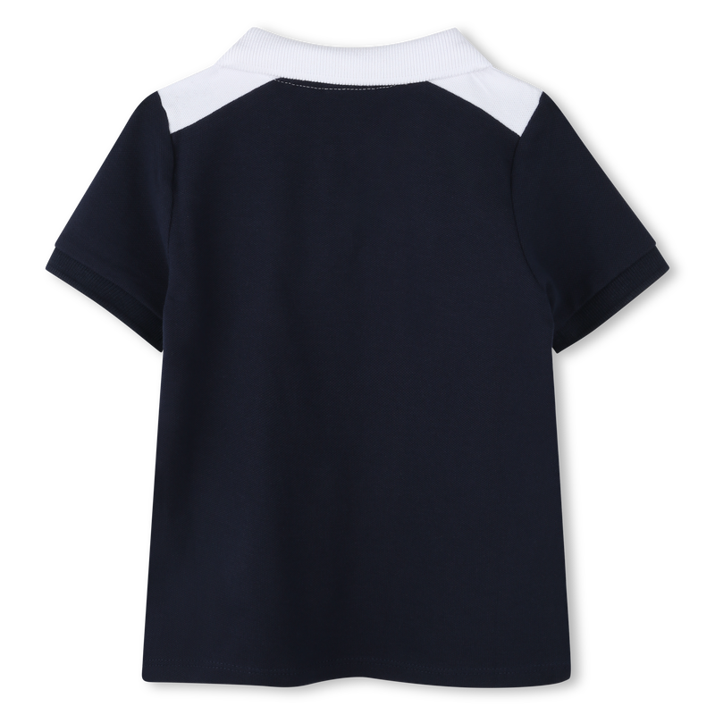 Polo-Shirt mit Farbbl&ouml;cken BOSS 
                        JUNGE
