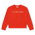 Sweatshirt mit Glitzereffekt, PFLAUME, hi-res