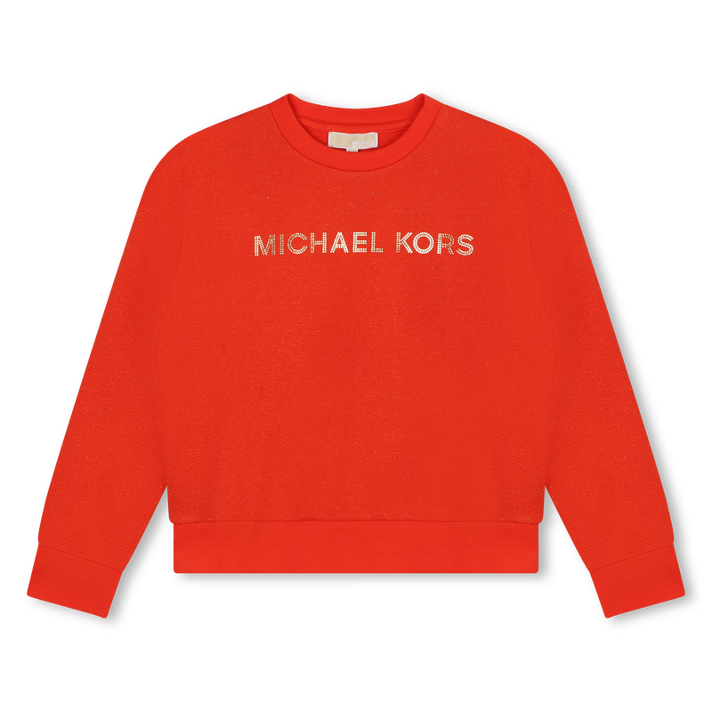 Sweatshirt mit Glitzereffekt MICHAEL KORS 
                        M&Auml;DCHEN