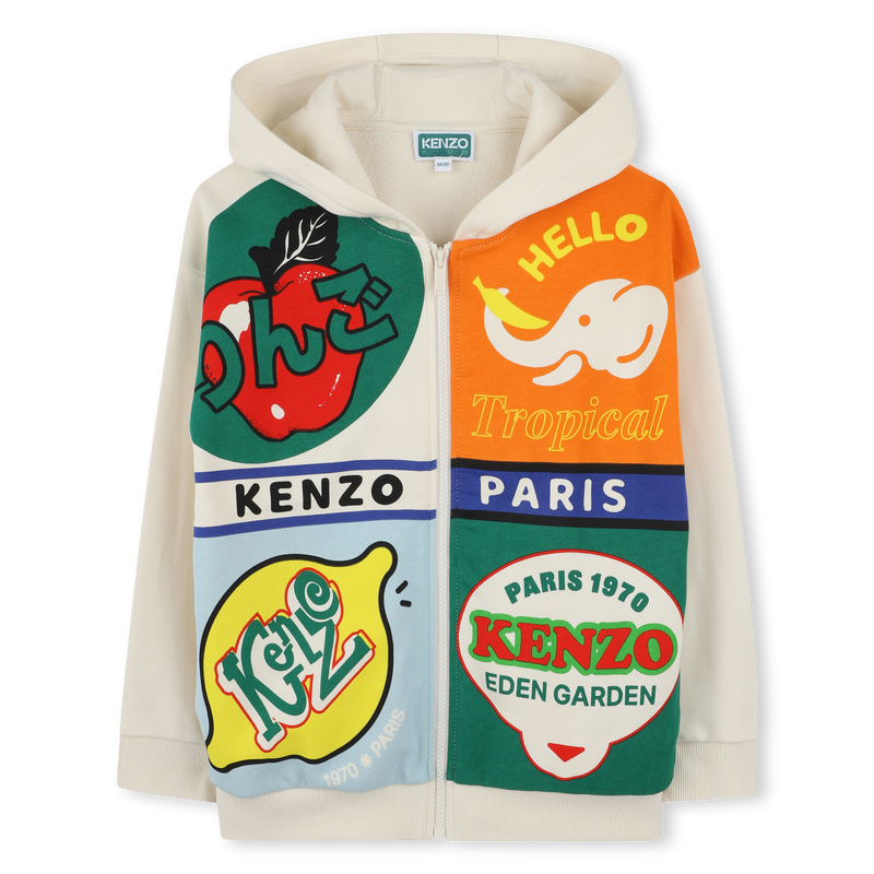 Sweatjacke mit Kapuze KENZO KIDS 
                        UNISEX