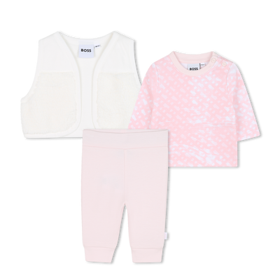 Set aus Hose, Weste und T-Shirt BOSS M&Auml;DCHEN