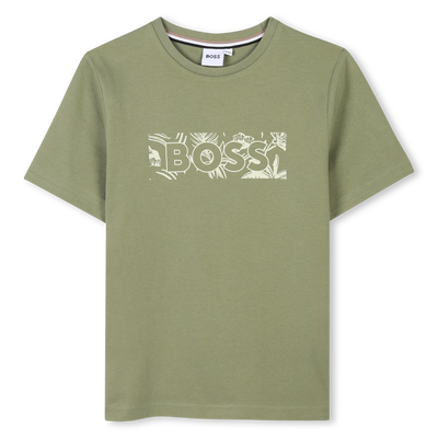 T-Shirt aus Baumwolle BOSS JUNGE
