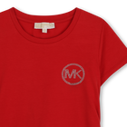 T-Shirt mit kurzen &Auml;rmeln MICHAEL KORS 
                    M&Auml;DCHEN