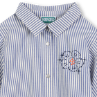 Gestreifte Bluse aus Baumwolle KENZO KIDS 
                    M&Auml;DCHEN