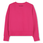 Bedrucktes Sweatshirt KARL LAGERFELD KIDS 
                    M&Auml;DCHEN