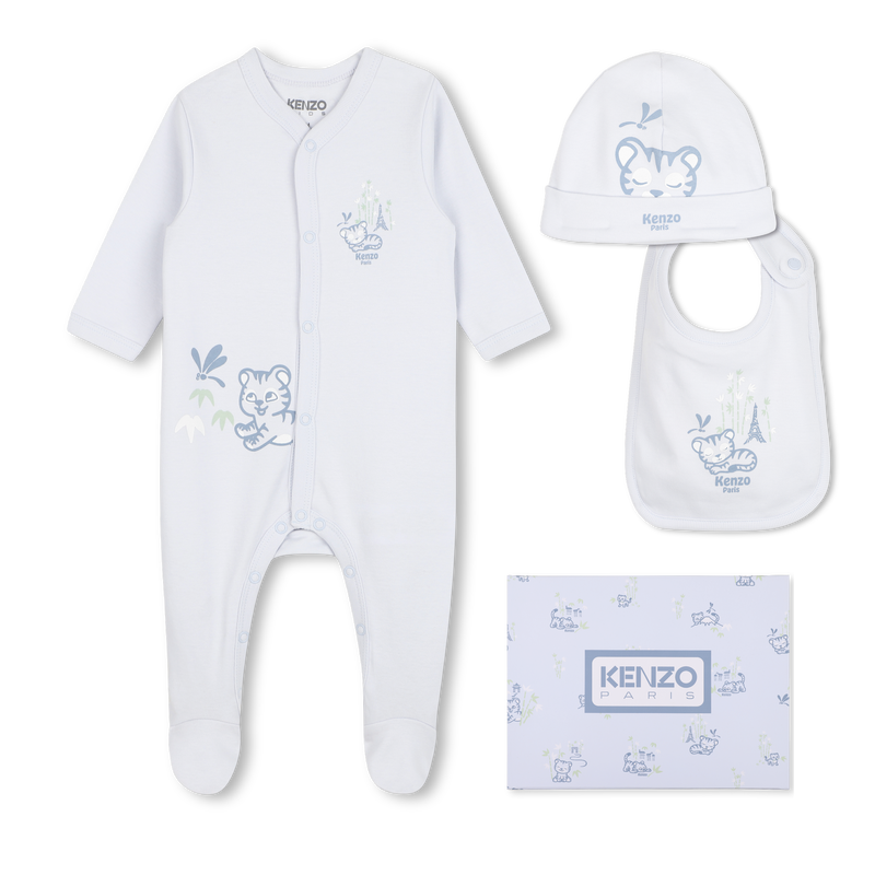 PAJAMA, HUT UND L&Auml;TZCHEN SET KENZO KIDS 
                        JUNGE