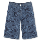 Jeans-Bermudas mit Druck KENZO KIDS 
                    JUNGE