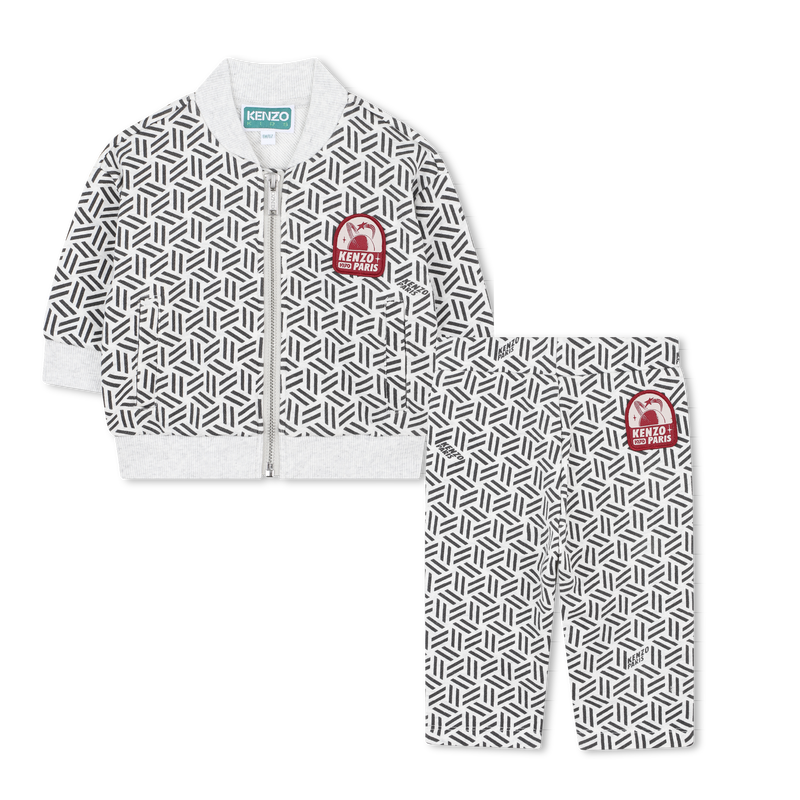 Set aus Strickjacke und Hose KENZO KIDS 
                        JUNGE