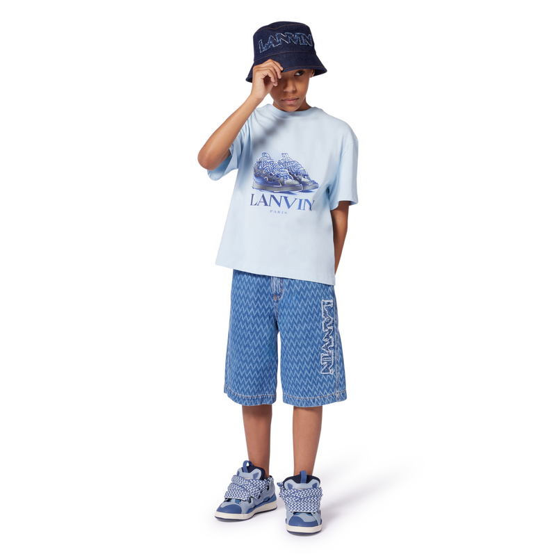 Fischerhut mit Logo LANVIN 
                        M&Auml;DCHEN