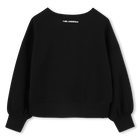 Sweatshirt mit Stickerei KARL LAGERFELD KIDS 
                    M&Auml;DCHEN