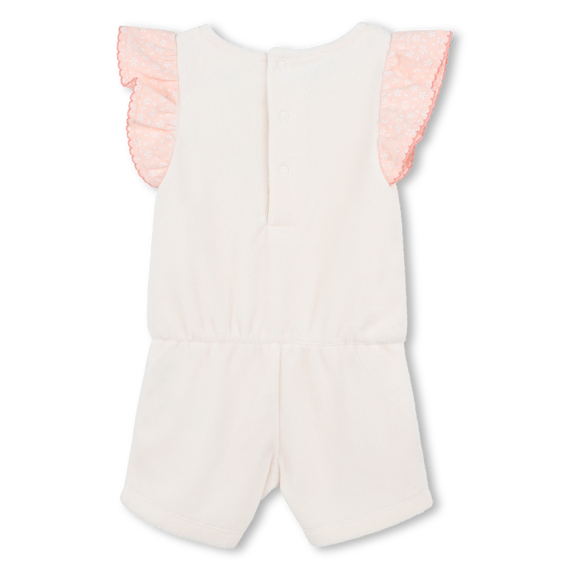 Kurzer Frottee-Jumpsuit KENZO KIDS 
                        M&Auml;DCHEN