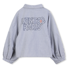 Gestreifte Bluse aus Baumwolle KENZO KIDS 
                    M&Auml;DCHEN