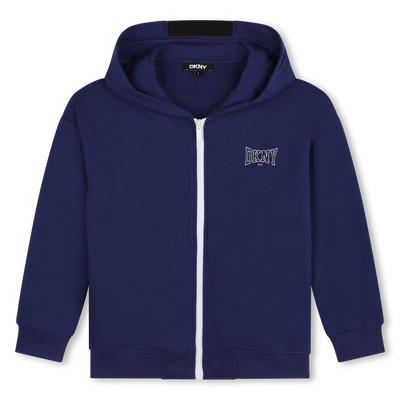 Kapuzen-Cardigan aus Molton DKNY JUNGE