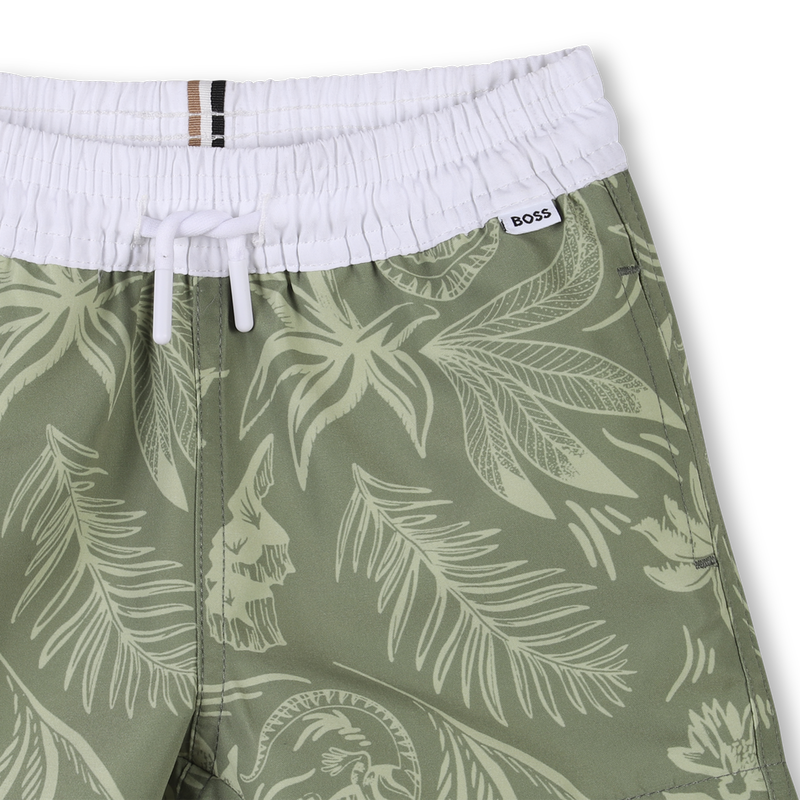 Badeshorts mit Motiven BOSS 
                        JUNGE