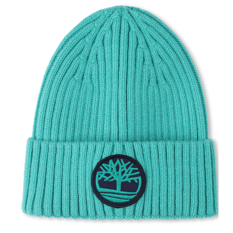 Gestrickte M&uuml;tze mit Logo TIMBERLAND 
                        JUNGE